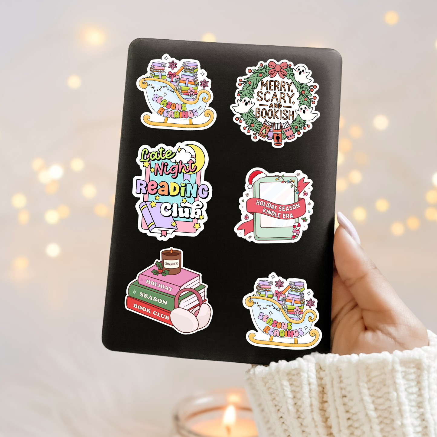 Late Night Reading Club Sticker