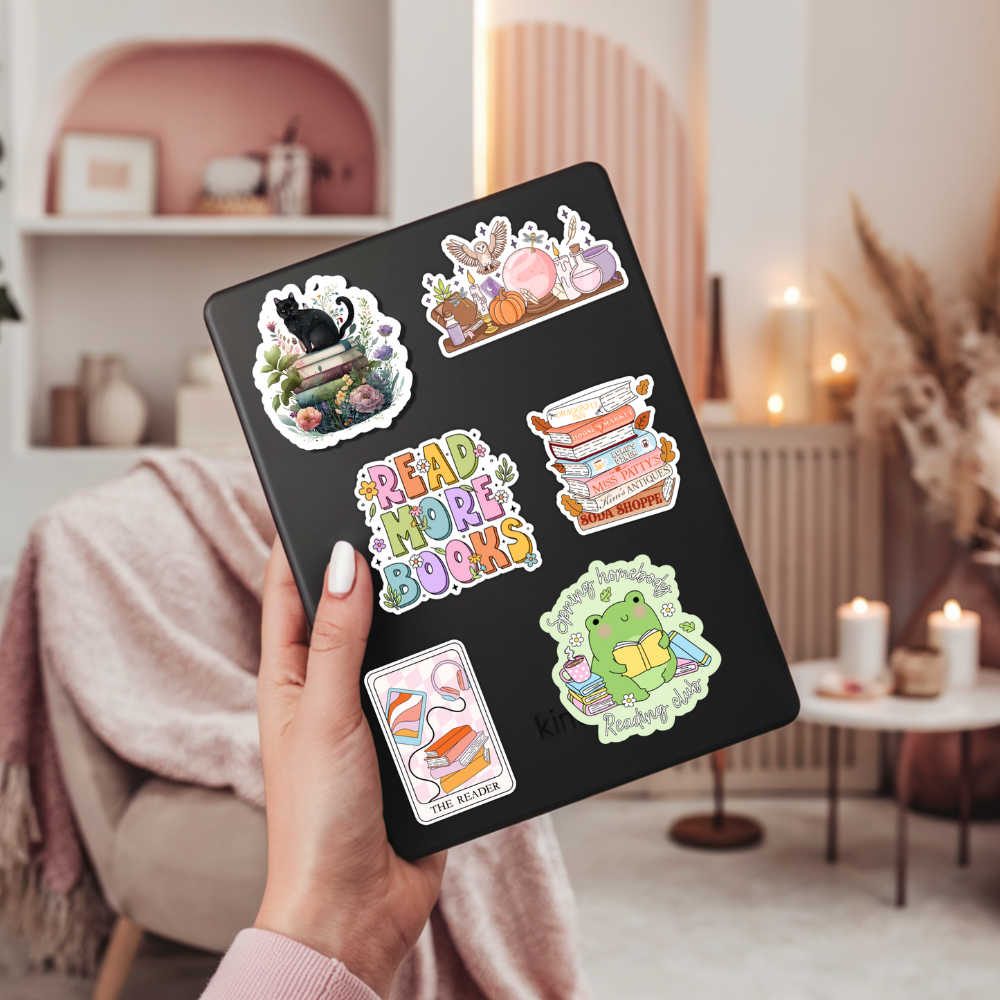 Spring Homebody Sticker | Spring Reading Club