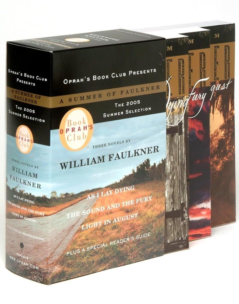 A Summer of Faulkner: As I Lay Dying/The Sound and the Fury/Light in August (Oprah's Book Club) cover image