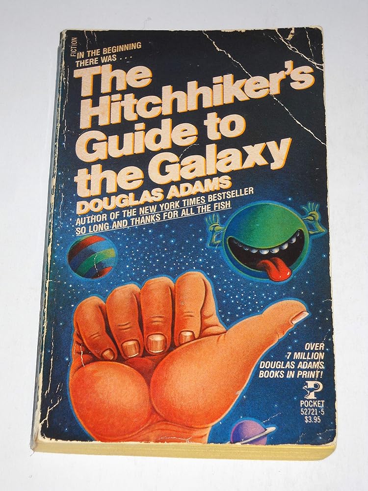 The Hitchhikers's Guide to the Galaxy cover image