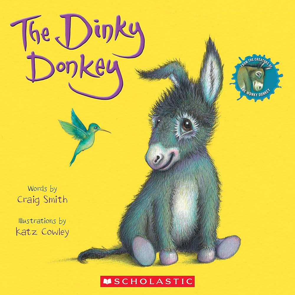 The Dinky Donkey (A Wonky Donkey Book) cover image