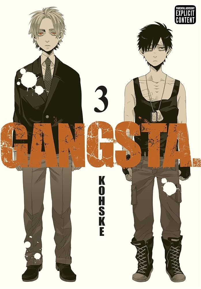 Gangsta., Vol. 3 cover image