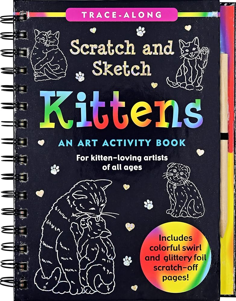 Scratch & Sketch Kittens (Trace Along) cover image
