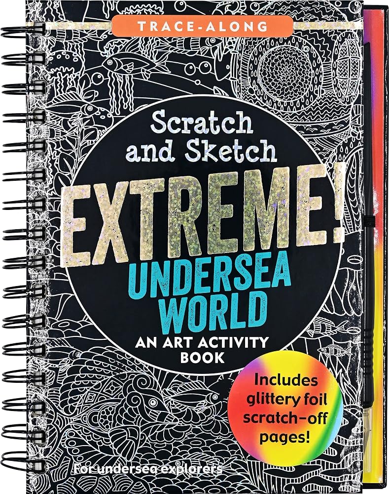Scratch & Sketch Extreme Undersea World (Trace Along) cover image