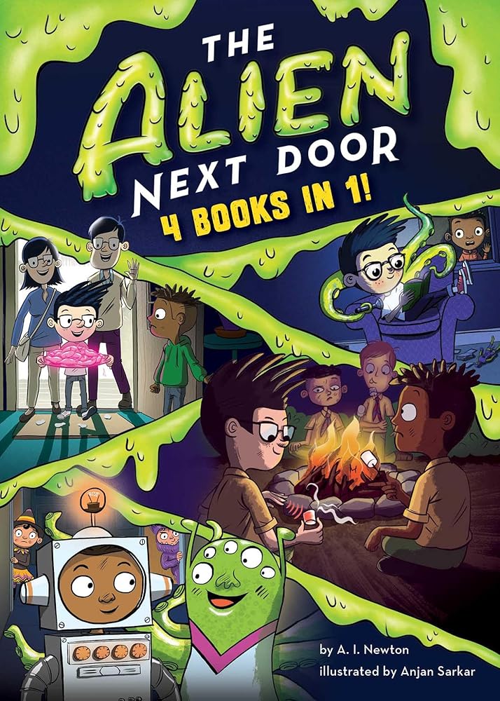 The Alien Next Door: 4 books in 1! cover image