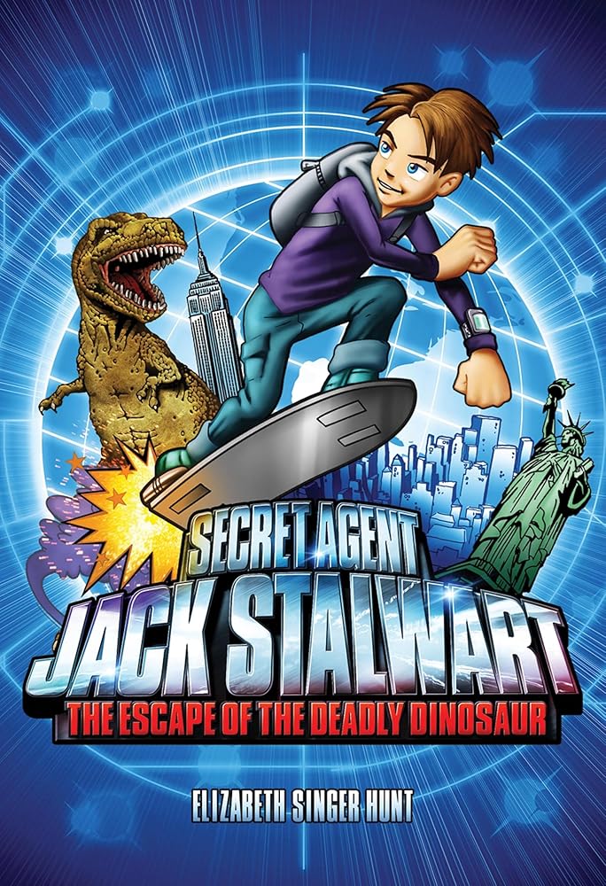 Secret Agent Jack Stalwart Book 1: The Escape of the Deadly Dinosaur cover image