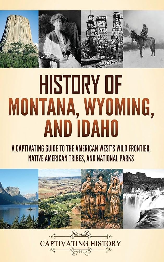 History of Montana, Wyoming, and Idaho: A Captivating Guide to the American West's Wild Frontier, Native American Tribes, and National Parks cover image