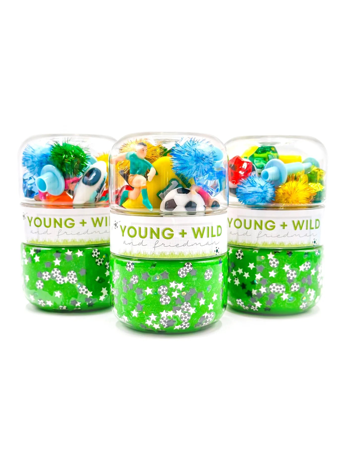 Soccer Grab and Go Playdough
