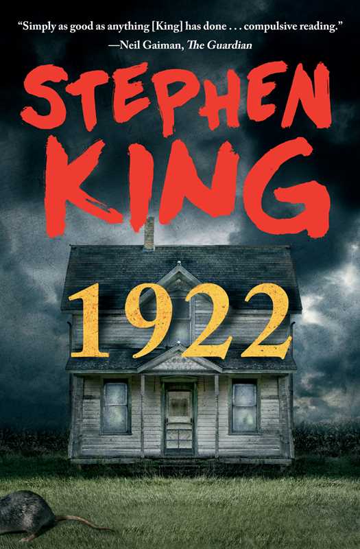 1922 by Stephen King