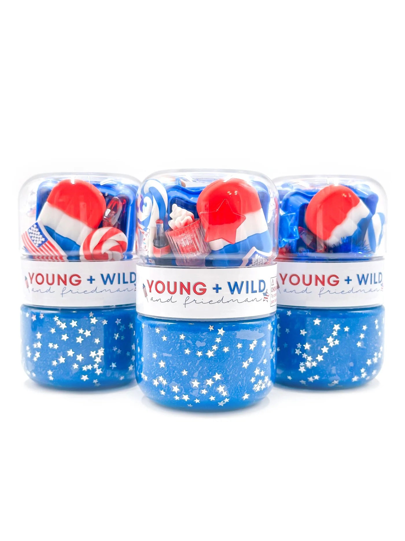 4th of July Grab and Go Playdough