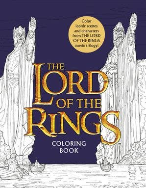 Lord of the Rings Movie Trilogy Coloring Book, The