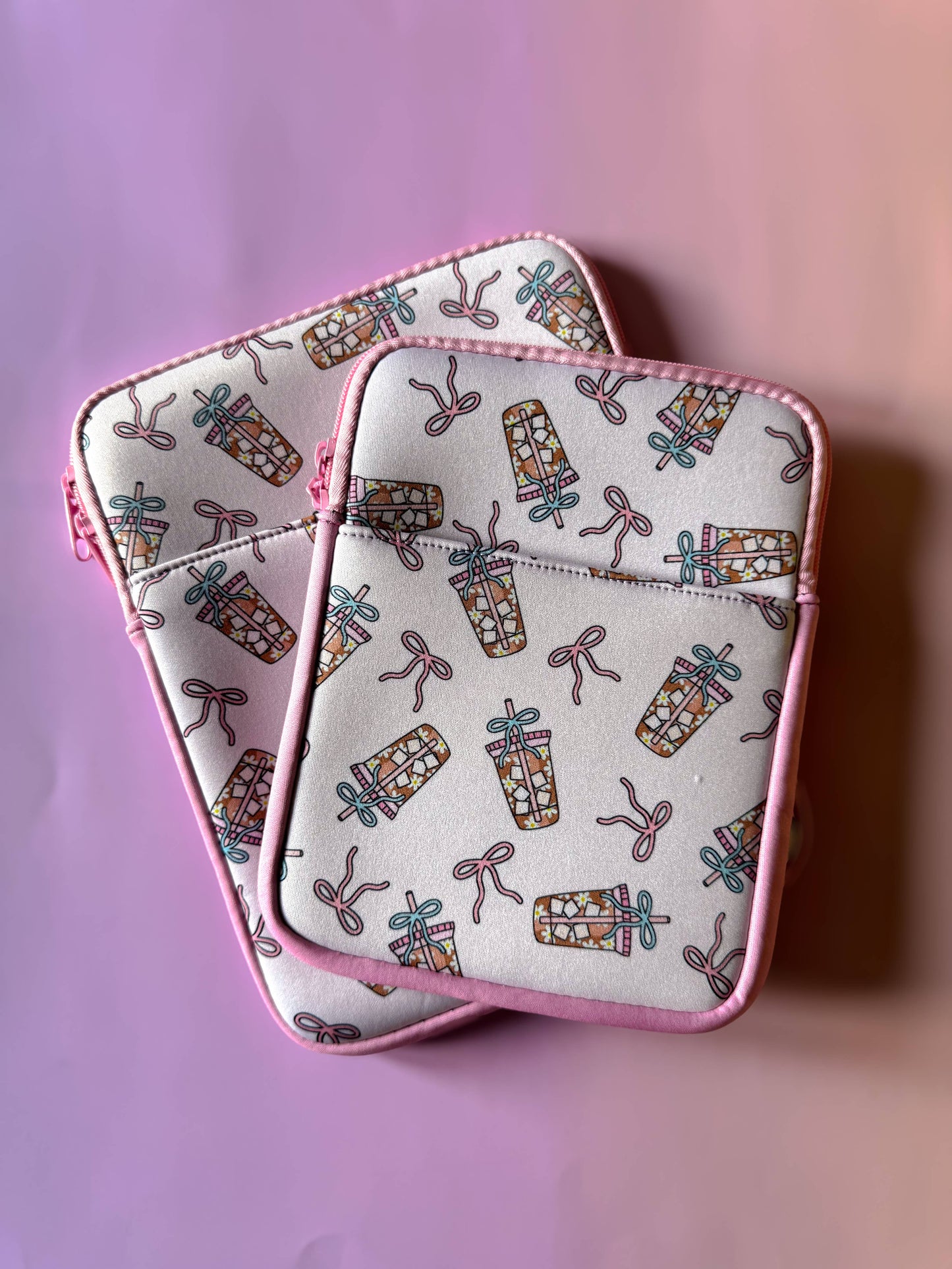Coffee and Bows Kindle Sleeve/Book sleeves