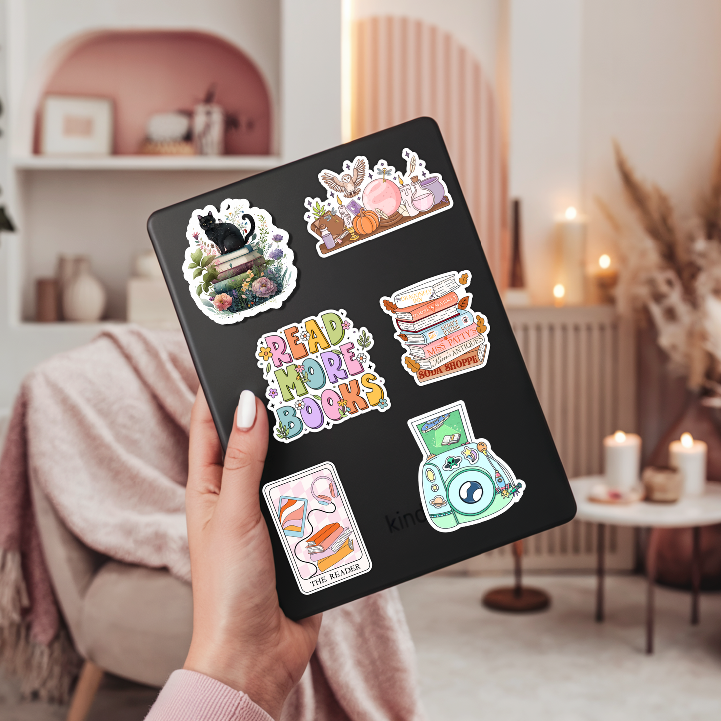 Sci-Fi Camera Sticker | Science Fiction Reader