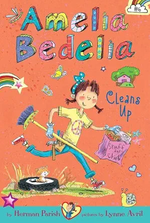 Amelia Bedelia Chapter Book #6: Amelia Bedelia Cleans Up cover image