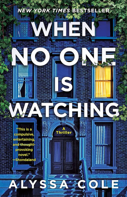 When No One Is Watching: A Thriller cover image