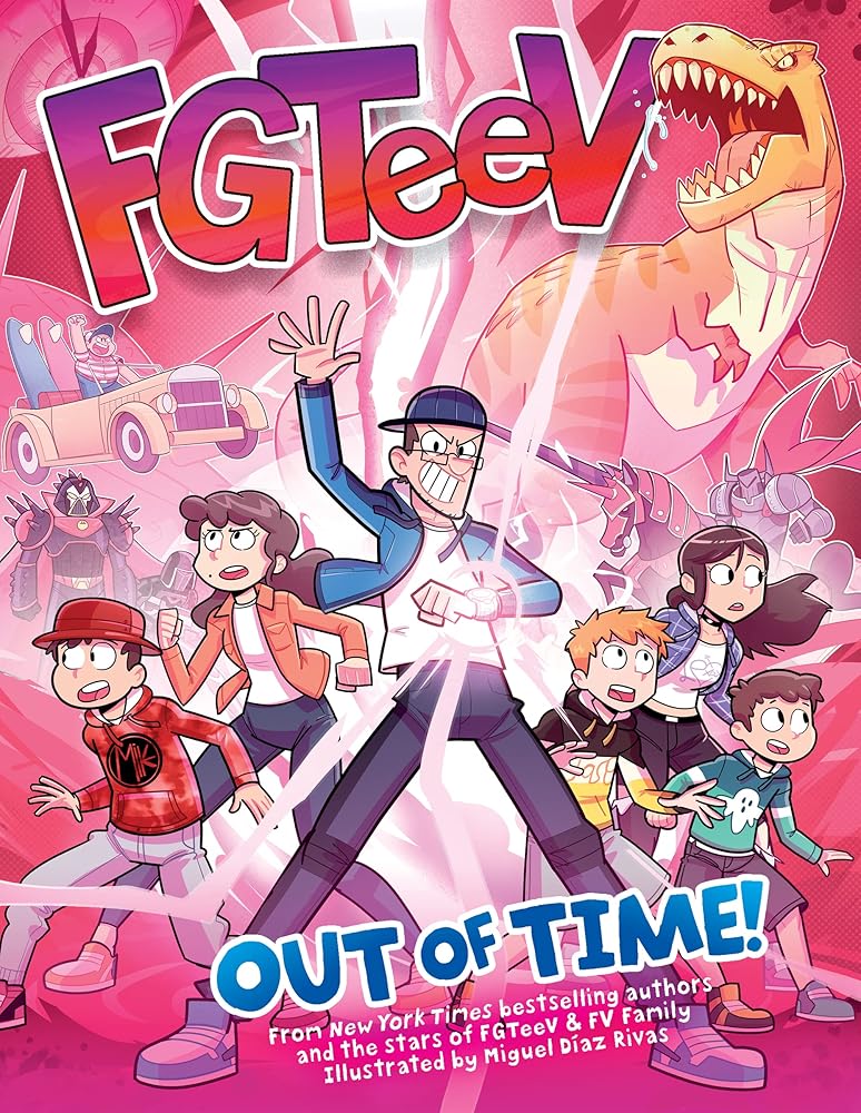 FGTeeV: Out of Time!: Graphic Novel Fun for 5+ Year Olds cover image