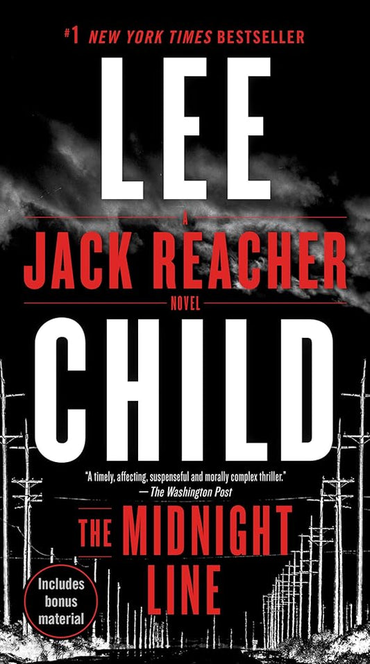 The Midnight Line: A Jack Reacher Novel: 22 cover image