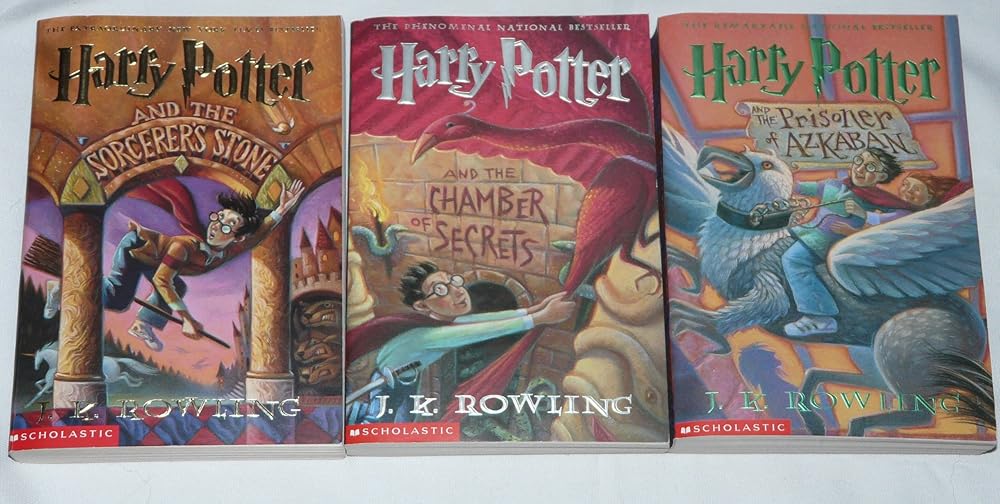 Harry Potter and the Sorcerer's Stone / Harry Potter and the Chamber of Secrets / Harry Poter and the Prisoner of Azkaban cover image