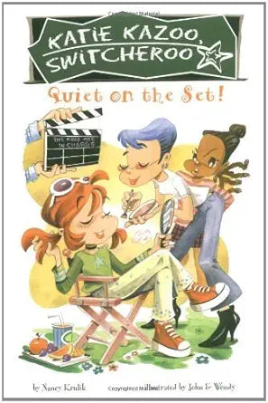Quiet on the Set! (Katie Kazoo, Switcheroo No.10) [Paperback] cover image