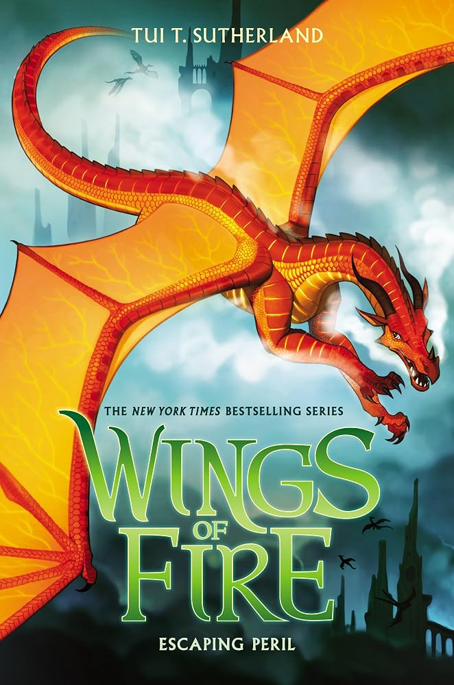 Escaping Peril (Wings of Fire #8) cover image