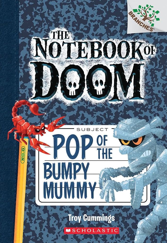 Pop of the Bumpy Mummy: A Branches Book (The Notebook of Doom #6) (6) cover image