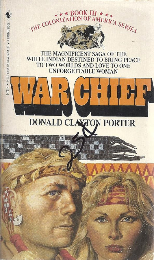 WAR CHIEF (Colonization of America : White Indian, Book III) cover image