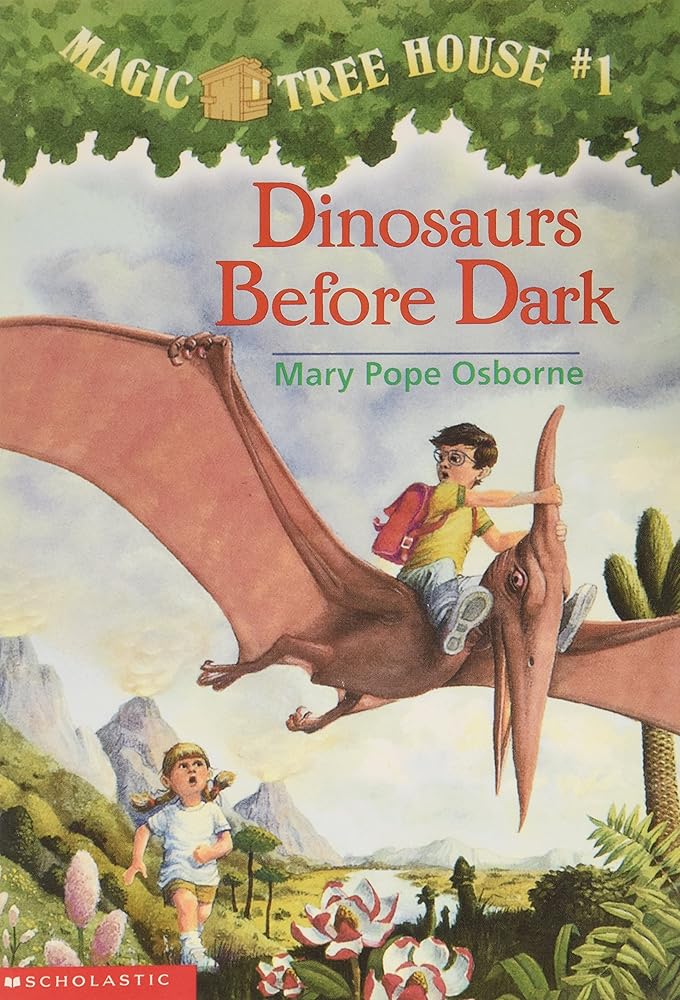Dinosaurs Before Dark (Magic Tree House cover image