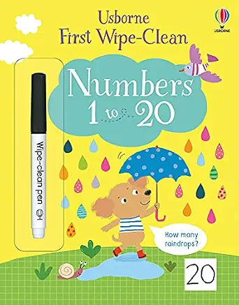 First Wipe-Clean Numbers 1 to 20 (IR) cover image