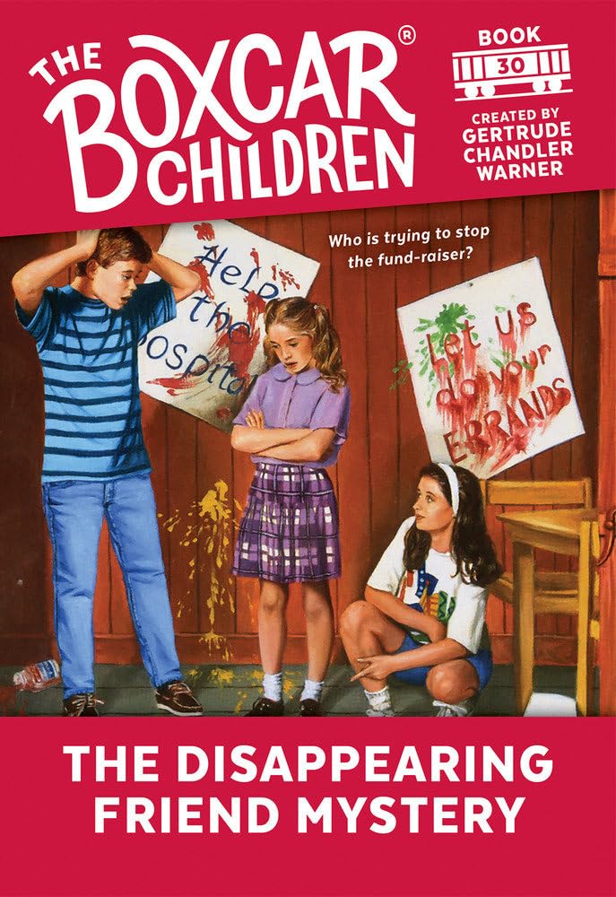 The Disappearing Friend Mystery (The Boxcar Children Mysteries) cover image