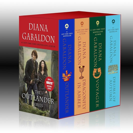 Outlander 4-Copy Boxed Set: Outlander, Dragonfly in Amber, Voyager, Drums of Autumn cover image