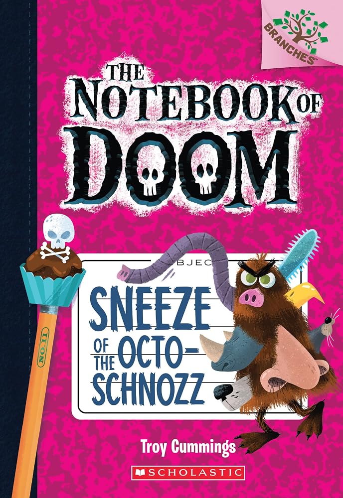 Sneeze of the Octo-Schnozz: A Branches Book (The Notebook of Doom #11) (11) cover image