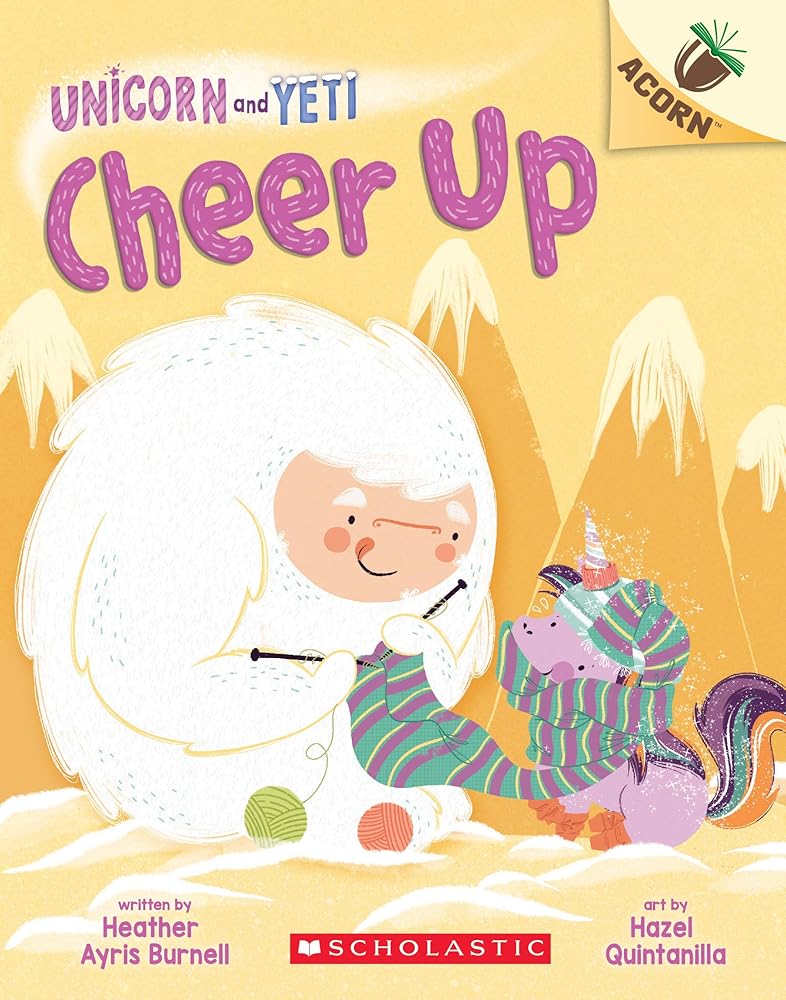 Cheer Up: An Acorn Book (Unicorn and Yeti #4) (4) cover image