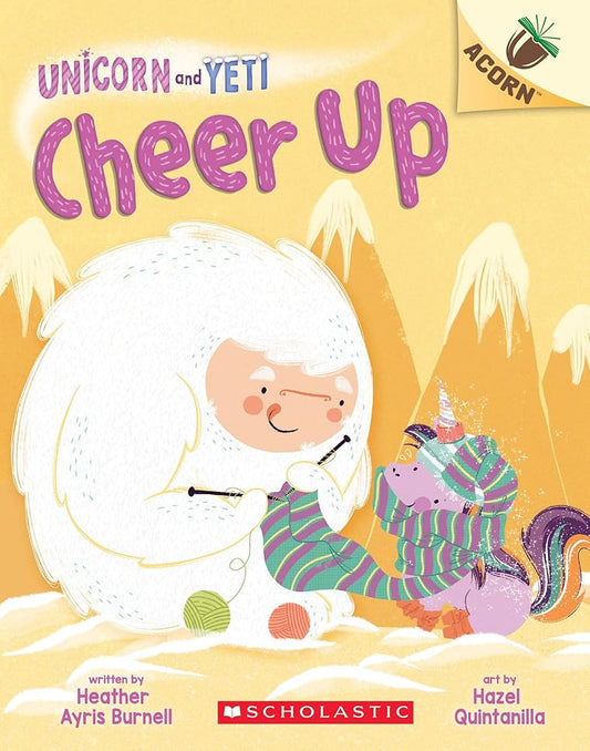 Cheer Up: An Acorn Book (Unicorn and Yeti #4) (4) cover image