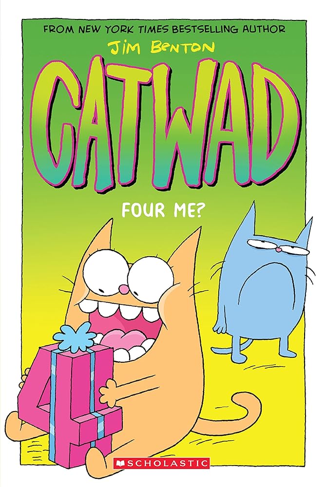 Four Me? A Graphic Novel (Catwad #4) (4) cover image