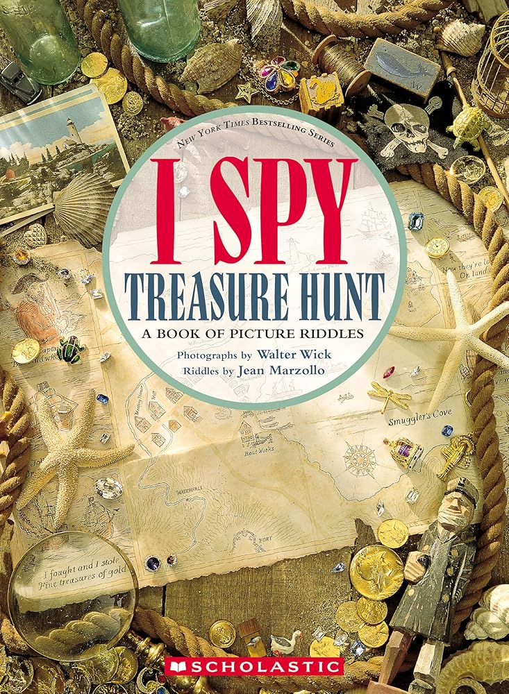 I Spy Treasure Hunt: A Book of Picture Riddles cover image