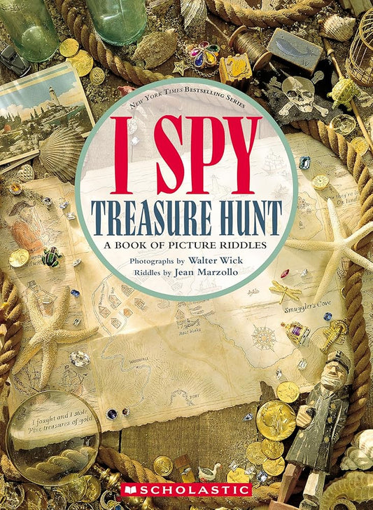 I Spy Treasure Hunt: A Book of Picture Riddles cover image