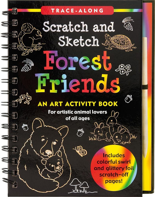 Scratch & Sketch Forest Friends: 1 cover image
