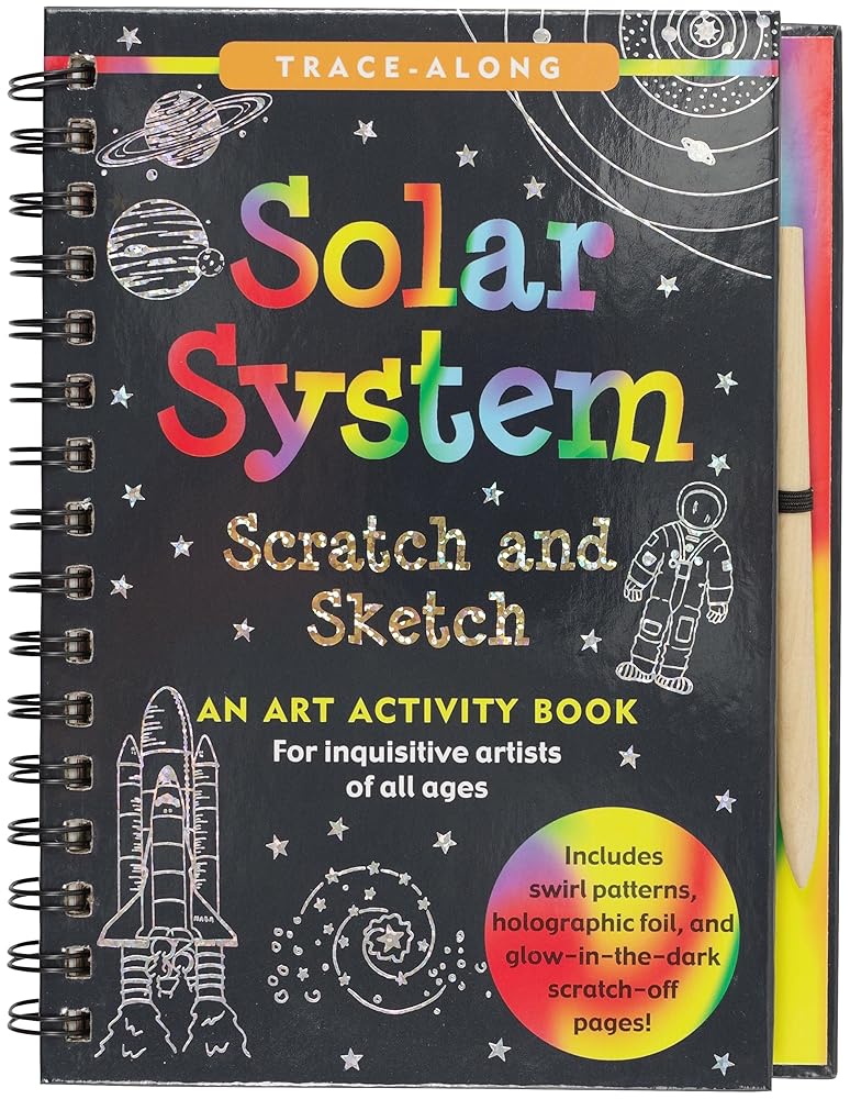 Scratch & Sketch Solar System (Trace Along) cover image