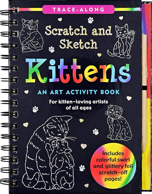 Scratch & Sketch Kittens (Trace Along) cover image