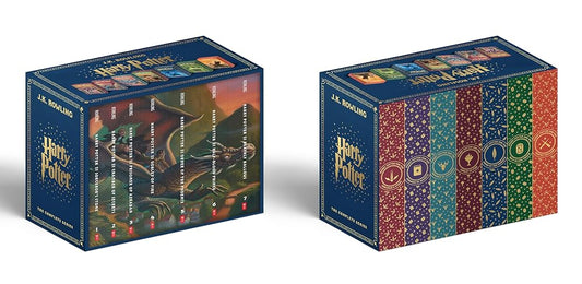 Harry Potter Paperback Box Set Books 1-7 (Deluxe Edition with Stenciled Edges) cover image