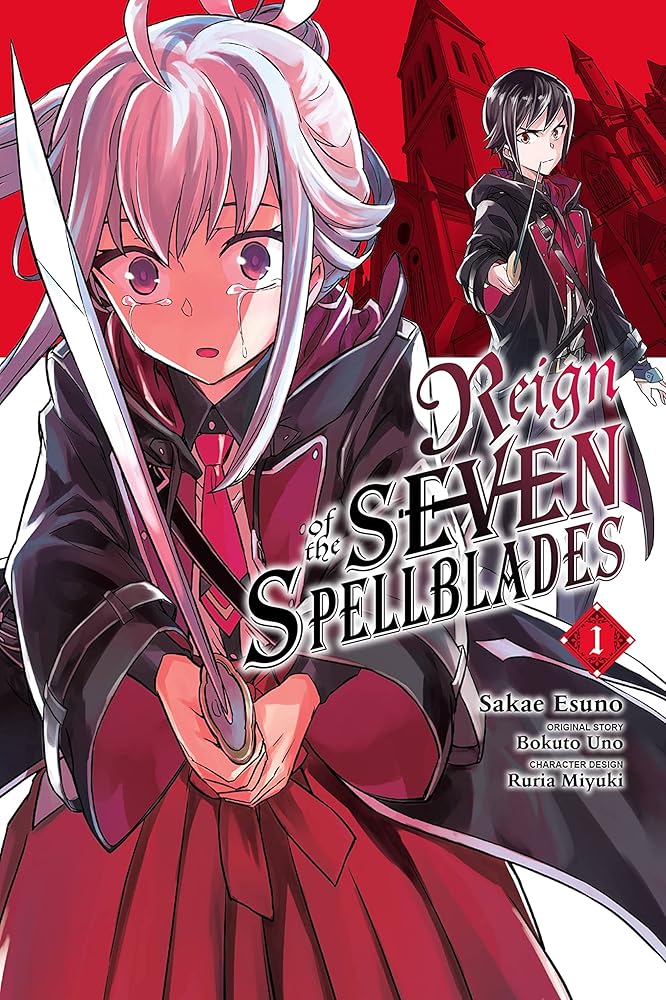 Reign of the Seven Spellblades, Vol. 1 (manga) cover image