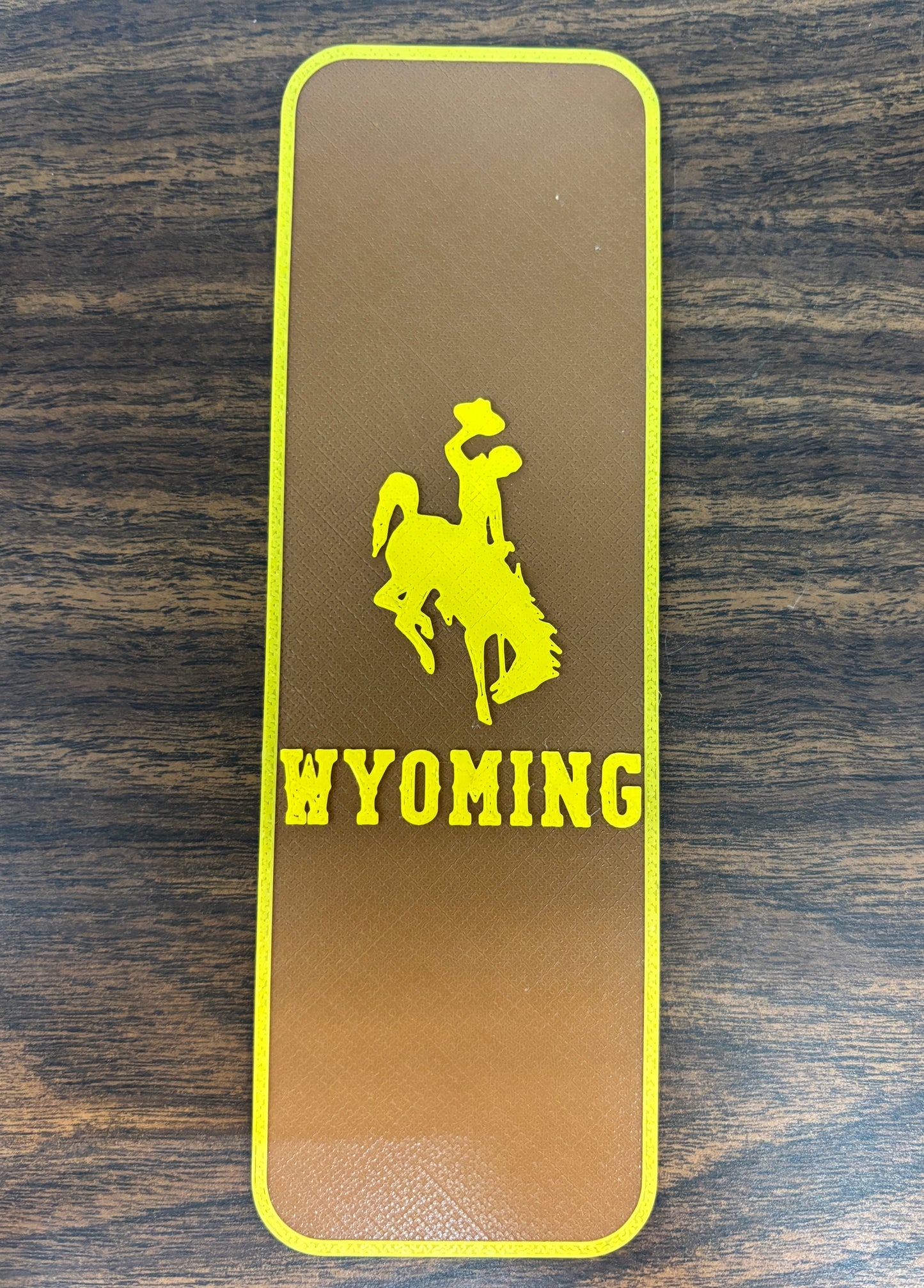 Wyoming Bookmark