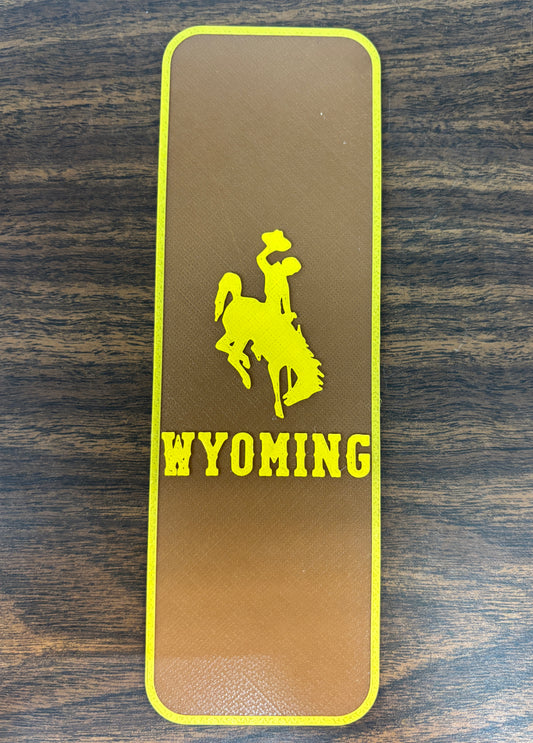 Wyoming Bookmark