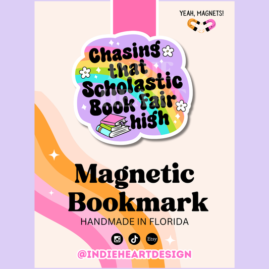 Book Fair Magnetic Bookmark