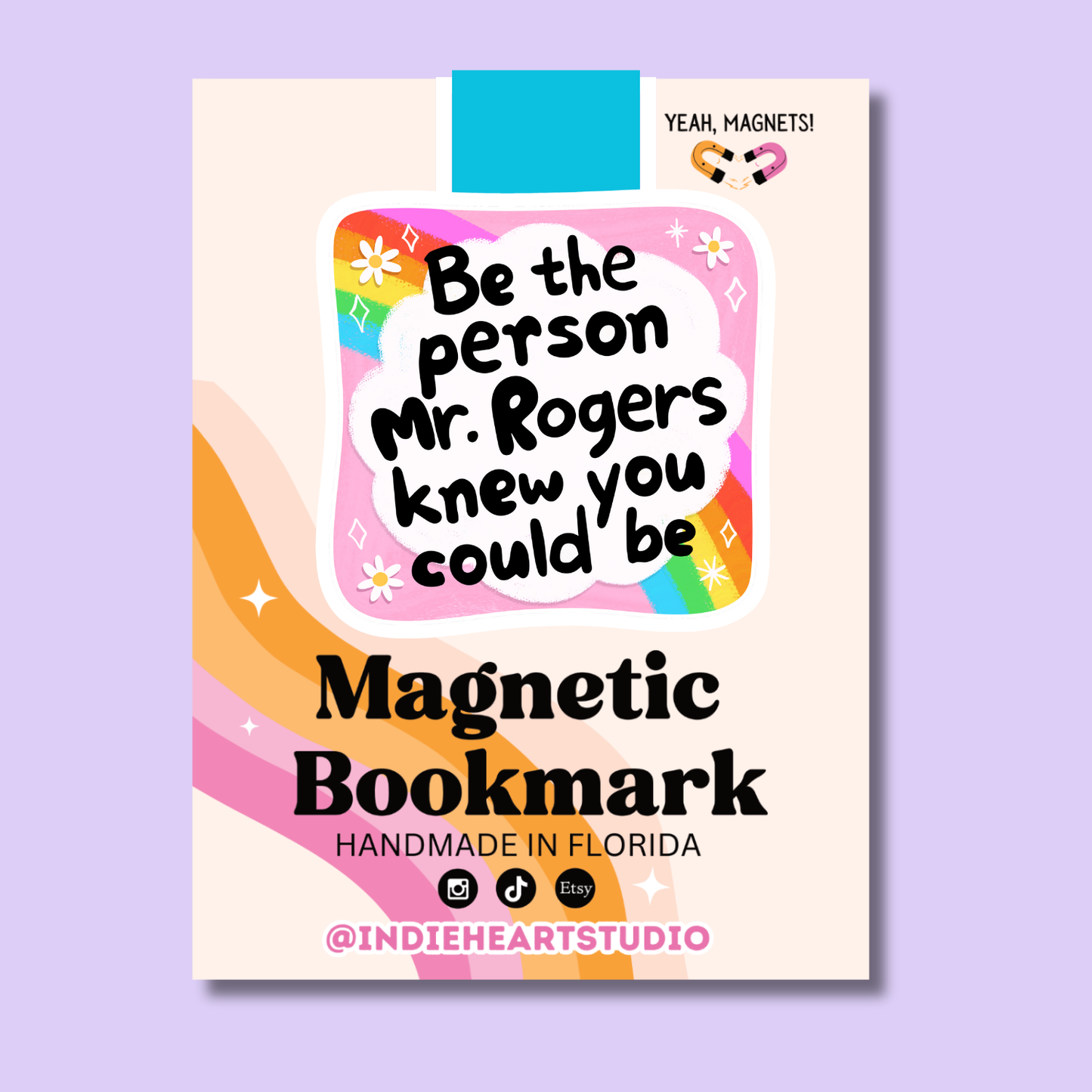 Be The Person Mr. Rogers Magnetic Bookmark
