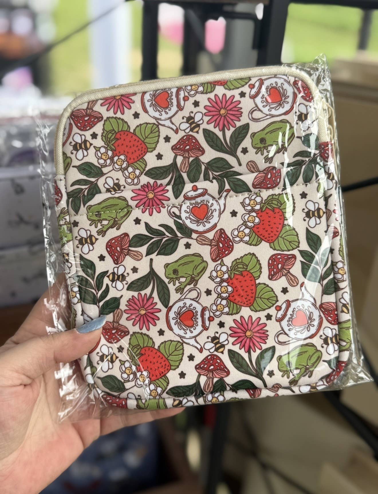 Mushroom Kindle Sleeve | Kindle Sleeve | Kindle Storage