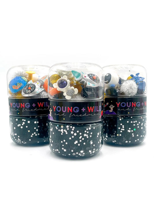 Space Grab and Go Playdough